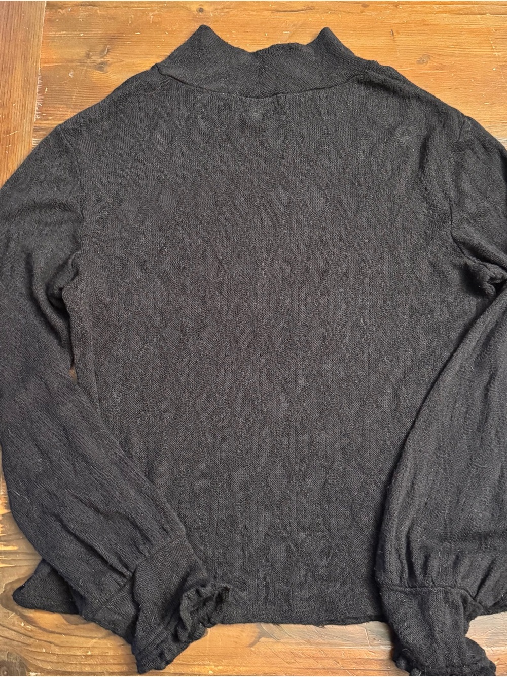 Ten Sixty Sherman Black Turtleneck Sweater